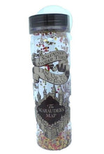 Load image into Gallery viewer, Harry Potter  Marauders Map Glitter Water Bottle  NEW
