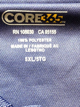 Load image into Gallery viewer, Core 365 Shirt Adult 5XL Navy Preppy UV Protection Performance Golf Polo Men NWT
