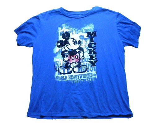 Mickey Mouse Shirt Womens Extra Large World Heavyweight Championship Disney Lady