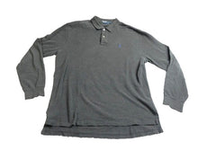 Load image into Gallery viewer, Ralph Lauren Shirt Adult Extra Large Black Preppy Hi Low Collared Golf Polo Mens
