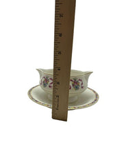 Load image into Gallery viewer, Theodore Haviland St Regis Gravy Boat with Attached Underplate New York Flower
