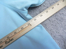 Load image into Gallery viewer, Adidas Shirt Adult 2XL XXL Light Blue Climalite Orange Lake Golf Polo Sporty Men
