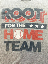 Load image into Gallery viewer, VTG Baseball Shirt Adult Medium Gray Root For The Home Team Sportswear 90s Mens
