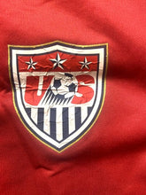 Load image into Gallery viewer, Nike Jersey Adult Medium Red Navy United States Soccer Dri Fit Authentic USA Men
