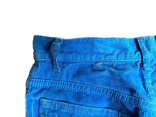 Load image into Gallery viewer, Marc Jacobs Pants Womens 24x25 Blue The Turn-Up Jean Corduroy Capri Crop Italy
