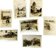 Load image into Gallery viewer, Lot of 7 Vintage Military Photos Uniform Helmet Statue War Tank Photographs

