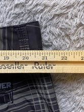 Load image into Gallery viewer, Quiksilver Amphibian Shorts Mens 40 Black Plaid Surf  Fishing Swim Outdoors
