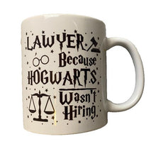 Load image into Gallery viewer, Harry Potter Coffee Cup Tea Mug Funny Lawyer Attorney Hogwarts Gift 11 oz. NEW
