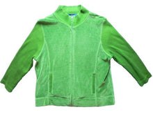 Load image into Gallery viewer, Evan Picone Sweater Womens Extra Large Full Zip Mock Neck Jacket OuterwearLadies
