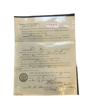 Load image into Gallery viewer, 1895 Arrest Warrant Disorderly Conduct Georgia County Jail Antique Ephemera
