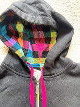 Load image into Gallery viewer, Mickey Mouse Jacket Womens Medium Reversible Hooded Kidcore Oversized Disney
