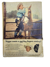 Load image into Gallery viewer, Roy Rogers and Trigger Comic Book Dell Comics #123 March 1958 Advertising
