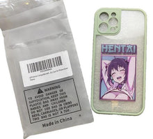 Load image into Gallery viewer, Compatible iPhone Phone Case Hentai Anime Mint Green NEW
