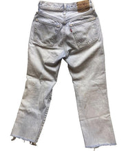 Load image into Gallery viewer, Levi's 501 Jeans Adult 28x24 Distressed Button Fly Light Wash Cut-Offs Mens

