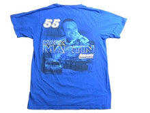 Load image into Gallery viewer, Mark Martins Shirt Womens Medium Blue NASCAR Aarons Dream Machine Racing Chase
