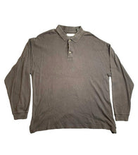 Load image into Gallery viewer, Natural Life Shirt Adult 2XL XXL Brown Rayon Blend Collared Casual Golf Polo Men
