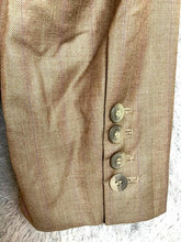 Load image into Gallery viewer, Maihan Kabul 3 Piece Suit Mens Coat Vest Pants Dress Tan *SEE PICS FOR SIZES
