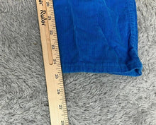 Load image into Gallery viewer, Marc Jacobs Pants Womens 24x25 Blue The Turn-Up Jean Corduroy Capri Crop Italy
