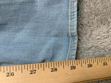 Load image into Gallery viewer, Hollister Jeans Adult 32x32 Blue Denim Destroyed Whiskered Tapered Thrashed Mens
