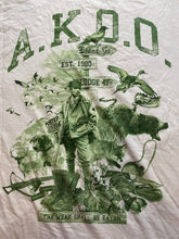 Load image into Gallery viewer, AKOO Shirt Adult 4XL XXL White The Weak Shall Be Eaten Hunting Rifle Nature Mens
