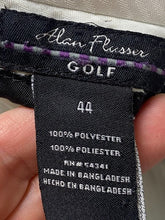 Load image into Gallery viewer, Alan Flusser Shorts Adult 44 Flat Front Performance Golf Chino 8" Inseam Mens
