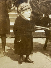 Load image into Gallery viewer, Real Photo Postcard Dolletta Dodd The World’s Smallest Mother Horse Buggy Midget
