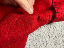 Load image into Gallery viewer, Marisa Christina Sweater Womens Extra Large Red Black Wool Animal Appliques
