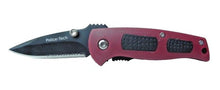 Load image into Gallery viewer, NEW Police Tech PA0002S Red Folder Knife Assisted Folding Pocketknife
