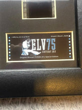 Load image into Gallery viewer, Genuine Film Cell USFC5394 Elvis 75th Anniversary (S1) Minicell Framed &amp; Matted
