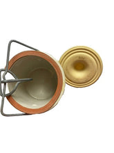 Load image into Gallery viewer, Vintage  Kaukauna Klub Mini Cheese Crock with Lid Stoneware
