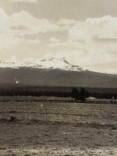 Load image into Gallery viewer, Real Photo Postcard Three Sisters &amp; Broken Top Mc Kenzie Pass Highway Redmond OR

