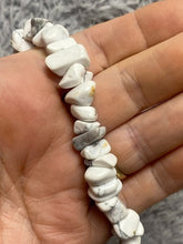 Load image into Gallery viewer, White Turquoise Stones Strand 5.6 Ounces
