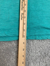 Load image into Gallery viewer, Harley Davidson Shirt Womens Large Teal Green Boots on Fire Wisconsin Motorcycle
