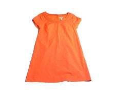 Load image into Gallery viewer, J Crew Dress Womens 8 Orange Shift A-Line Tunic Silk Blend Solid Casual Ladies
