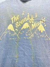 Load image into Gallery viewer, VTG The Sound Of Music Shirt Womens Small Blue Single Stitch Brook Hill Song 70s
