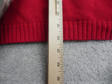 Load image into Gallery viewer, VTG Chaps Sweater Adult Large Red Knitwear Crest Logo Outerwear Pullover Mens
