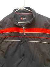 Load image into Gallery viewer, Wilson Jacket Adult Extra Large Black Full Zip Track Athletic Windbreaker Mens
