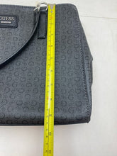 Load image into Gallery viewer, GUESS Los Angeles Handbag Satchel Purse Black Double Handled Shoulder bag Logo

