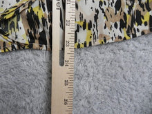 Load image into Gallery viewer, Banana Republic Shirt Womens PXS Yellow Brown Tank Ruffle Trim Blouse Petites
