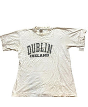 Load image into Gallery viewer, VTG Dublin Ireland Shirt Adult Large Spellout Crewneck Single Stitch 90s Mens
