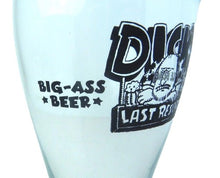 Load image into Gallery viewer, Dick's Last Resort Pilsner Glass Big Ass Beer Myrtle Beach SC Bar Barware 24 oz
