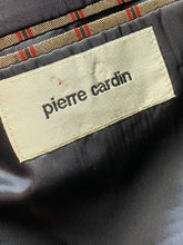 Load image into Gallery viewer, Pierre Cardin Suit Coat Mens 44R Single Breasted Pinstriped Blazer Sport Blue
