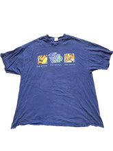 Load image into Gallery viewer, VTG Tigger Shirt Adult Extra Large Navy Stripes Springs Bounce Disney Tiger Mens
