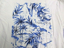Load image into Gallery viewer, Nautica Shirt Adult Medium Surf Marlin Sword Fish Florida Palm Tree Beach Mens
