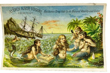 Load image into Gallery viewer, Lot of 7 Victorian Advertising Trading Cards Witch Hazel Mermaid Hair Vigor Boot
