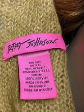 Load image into Gallery viewer, Betsey Johnson Scarf Crochet Lace Infinity Scarves Head Wrap Neck Cowl
