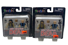 Load image into Gallery viewer, Diamond Select MiniMates The Walking Dead The Governor and Bruce Figure Lot of 2

