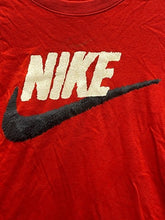 Load image into Gallery viewer, Nike Shirt Adult Small Red Center Swoosh Graphic Logo Streetwear Mens
