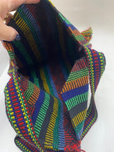 Load image into Gallery viewer, Artesanias Mr. Pinzon  Crossbody Shoulder Bag Tassel Hippie Boho Bright Woven
