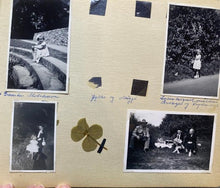 Load image into Gallery viewer, Early 1900's German Photo Album - 50 Photos Family Children Parade Hospital Hike
